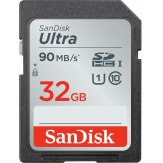 Memoria SDHC SanDIsk 32GB Ultra UHS-I 90MB/s