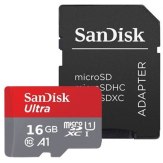 Carte mémoire microSDHC SanDisk 16GB Ultra 