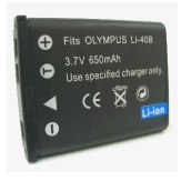Batterie au lithium Olympus Li-40B / Li-42B compatible