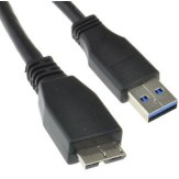Cables USB  Noir  