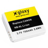 Gloxy Batterie Canon NB-6L