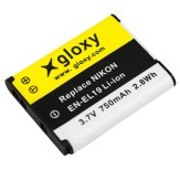 Gloxy Nikon EN-EL19 Battery