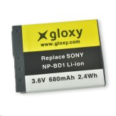 Gloxy Batterie Sony NP-FD1 