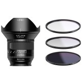 Irix 15mm f/2.4 Firefly Grand Angle Pentax + Irix Filtres ND1000, CPL et UV 95mm