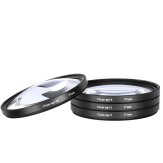 4 Close Up Filters Kit (+1 +2 +4 +10) 37mm