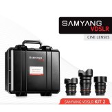 Kit Samyang para Cine 14mm, 35mm, 85mm Canon