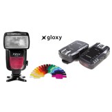 Flash Gloxy GX-F990 Canon + Triggers Gloxy GX-625C
