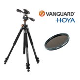 Vanguard Tripod + Hoya Pro ND1000 Filter
