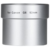 Tubo adaptador para Canon Powershot G6