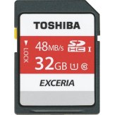 Memoria SDHC Toshiba 32GB Karte Exceria R48 UHS I Clase 10 
