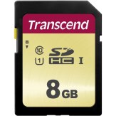Transcend Memoria SDHC 8GB 500S