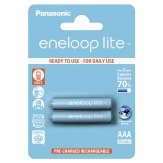 Piles 1x2 Panasonic Eneloop Lite Micro AAA 550 mAh