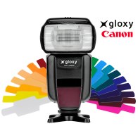 Gloxy GX-F1000 Flash Canon E-TTL HSS sans fil Maître et Esclave pour Canon EOS 1Ds Mark II