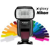 Gloxy GX-F1000 i-TTL HSS Wireless Master and Slave Flash for Nikon for Nikon D2X