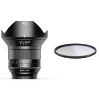 Irix 15mm f/2.4 Blackstone Grand Angle Canon + Irix Filtre CPL 95mm pour Canon EOS 500D