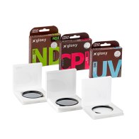Kit de tres filtros ND4, UV, CPL para Fujifilm FinePix E550