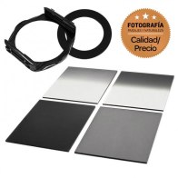 Type P Series Filter Holder + 4 ND Square Filters 62 mm