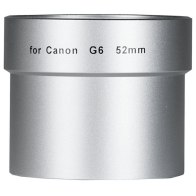 Tubo adaptador para Canon Powershot G6