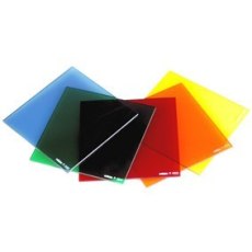 filtro cuadrado de color para camaras reflex