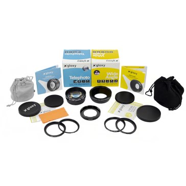 Mega Kit Wide Angle, Macro and Telephoto for JVC GY-LS300