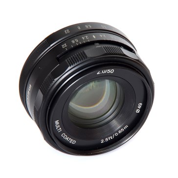 Meike 50mm f/2.0 para Canon EOS M
