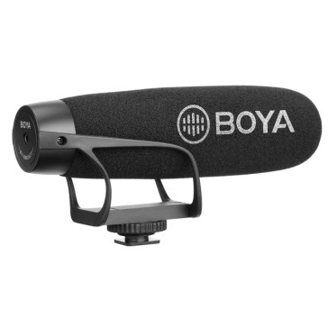 Boya BY-BM2021 Micrófono Condensador Shotgun para Samsung Galaxy S10