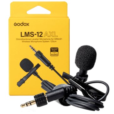Godox LMS-12 AXL Micrófono para Sanyo Xacti VPC-CG100