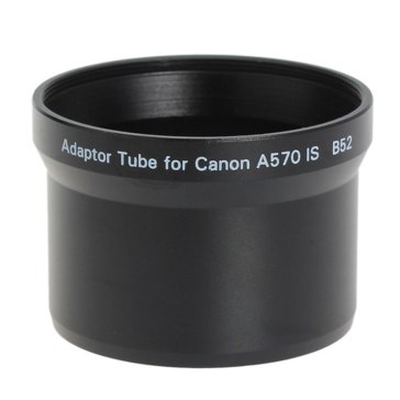 Tubo adaptador para Canon A570 / A590 IS 58mm