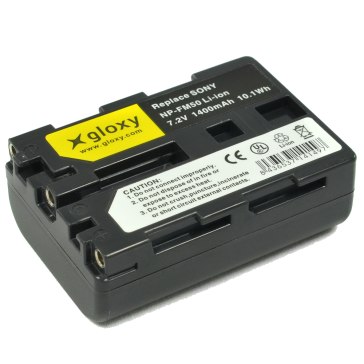 Gloxy Batterie Sony NP-FM55H