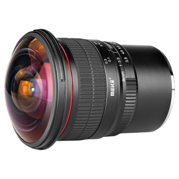 Objectif Fish Eye 8 mm pour Blackmagic Studio Camera 4K Pro G2