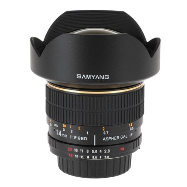 Samyang 14mm f/2.8 IF ED UMC Lens Four Thirds for Olympus E-300