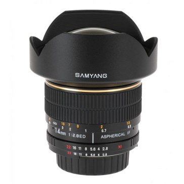 Samyang 14mm f/2.8 IF ED UMC Lens Sony E for Sony NEX-6