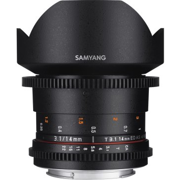 Samyang 14mm T3.1 VDSLR ED AS IF UMC II para Nikon D3s