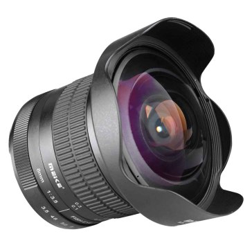 Objectif Meike 8mm f/3.5 MK Fish eye pour Nikon D750
