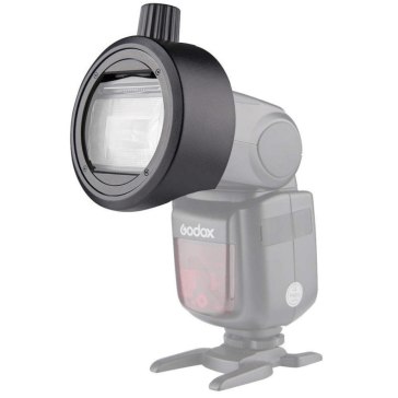 Godox S-R1 Adaptador universal para accesorios redondos V1 para BlackMagic Studio Camera 4K Plus G2