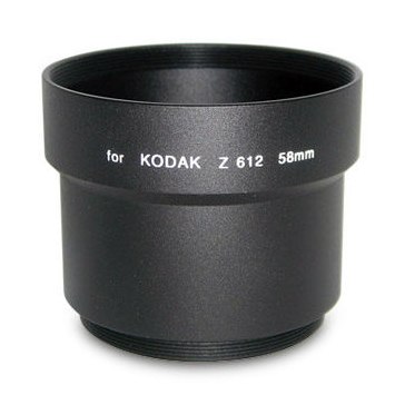Tube adaptateur 58mm pour Kodak Z612