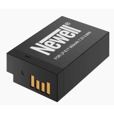 Kit Newell Batterie + Chargeur DC-USB pour Canon EOS 200D