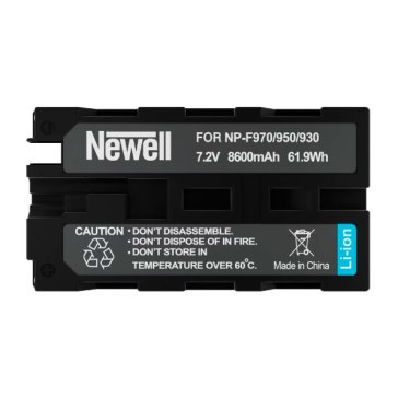 Newell Batería Sony NP-F970 for Sony HXR-NX3