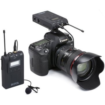 Boya BY-WM6 Wireless Microphone for BlackMagic Pocket Cinema Camera 4K