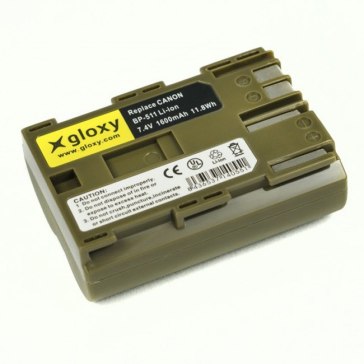Gloxy Battery Canon BP-511