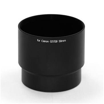  58 mm Lens adapter for Canon G7 / G9