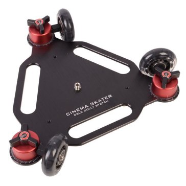 Capa Cinema Skater Plataforma de deslizamiento Dolly para BlackMagic URSA Pro Mini