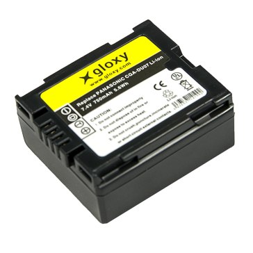 Batterie CGA-DU07 Compatible pour Panasonic NV-GS22