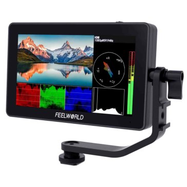 Monitor Feelworld F6 Plus para Fujifilm FinePix HS25EXR