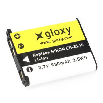 Batterie au lithium Nikon EN-EL10 Compatible pour Nikon Coolpix S210