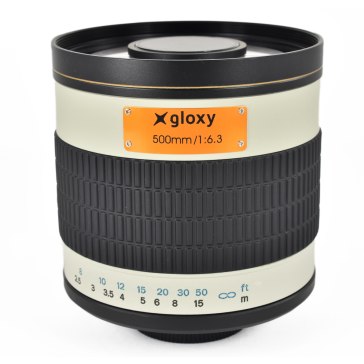 Gloxy 500mm f/6.3 Mirror Telephoto Lens for Canon for Canon EOS 1D Mark II