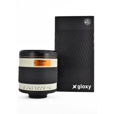 Téléobjectif Gloxy 500mm f/6.3 pour Blackmagic Pocket Cinema Camera 4K