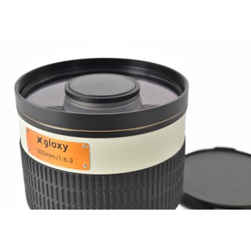 Kit Gloxy 500mm f/6.3 téléobjectif Canon + Trépied GX-T6662A  pour Canon EOS 1Ds Mark III