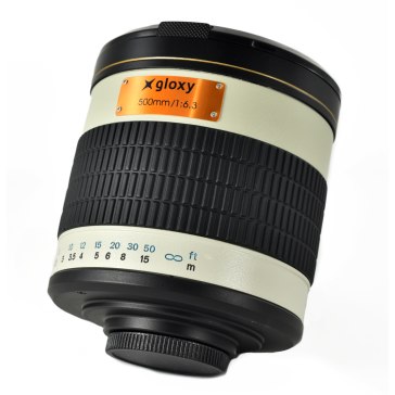 Kit Gloxy 500mm f/6.3 + Trépied GX-T6662A pour JVC GY-LS300