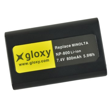 Gloxy Batterie Minolta NP-800